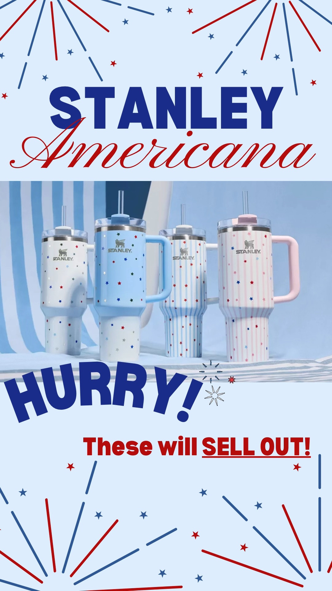 New Patriotic Stanley Water Tumblers!!! Grab yours before this exclusive collection SELLS OUT! Stay hydrated + healthy while you're working out or traveling! These water tumblers also make great gifts for her or kids!

#LTKActive #LTKTravel #LTKselfcare