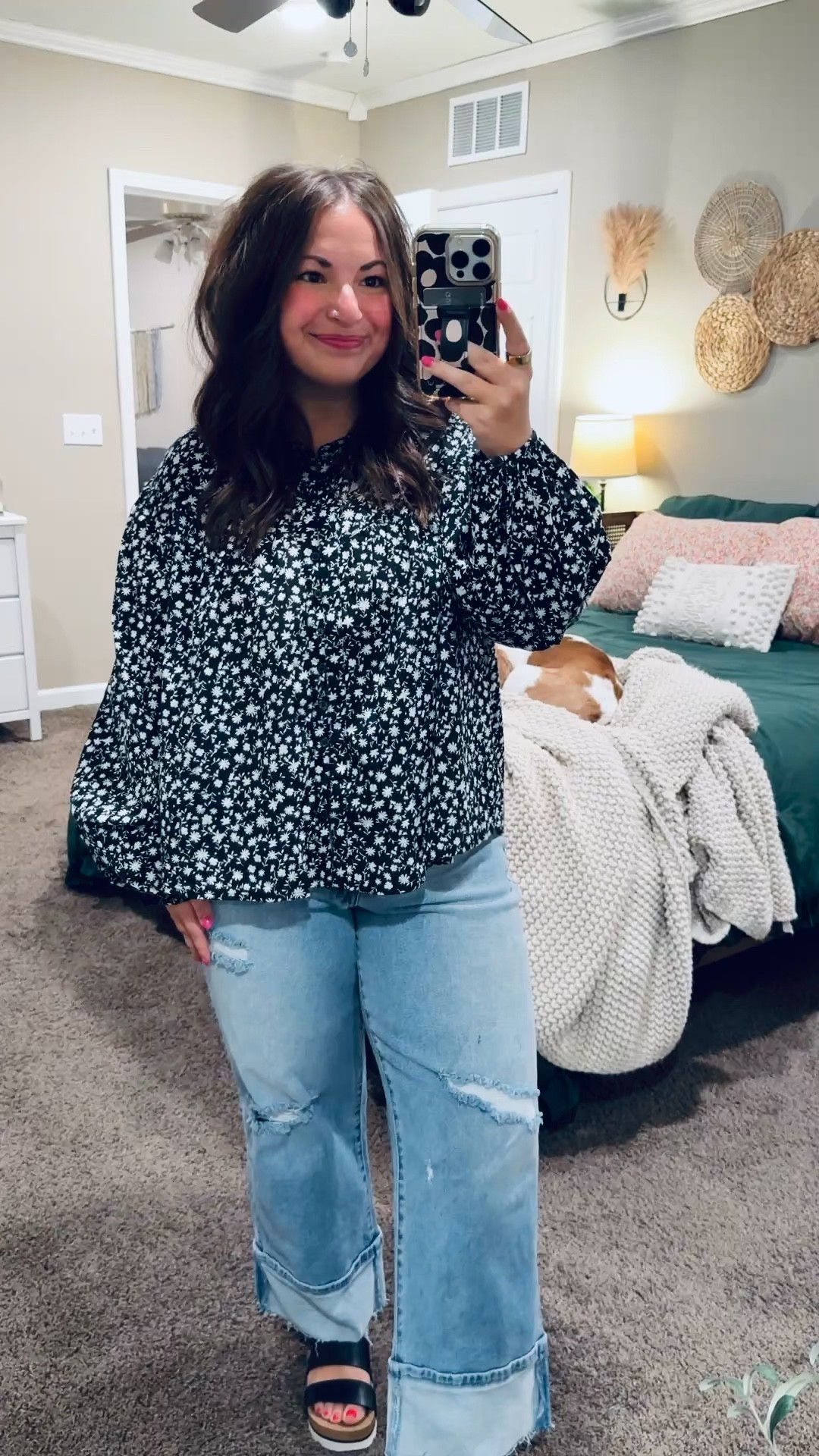 Found the perfect transition top from Walmart 🌸 Lightweight, versatile, and so easy to pair with jeans, trousers, or shorts this Spring!

sandals: fit true to size // wearing a 5
jeans: fit true to size // wearing a 14
blouse: fits true to size // wearing a large 

 

#LTKootd #LTKMidsize #LTKWorkwear