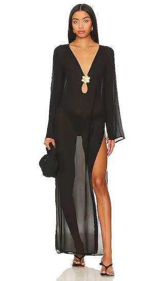 Hotline Maxi Dress in Black | Revolve Clothing (Global)