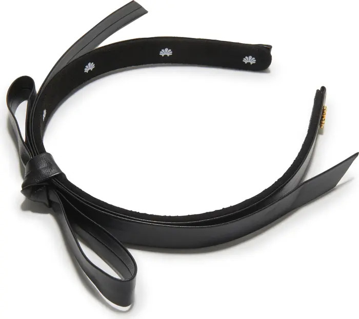 Lele Sadoughi Bardot Faux Leather Headband | Nordstrom | Nordstrom