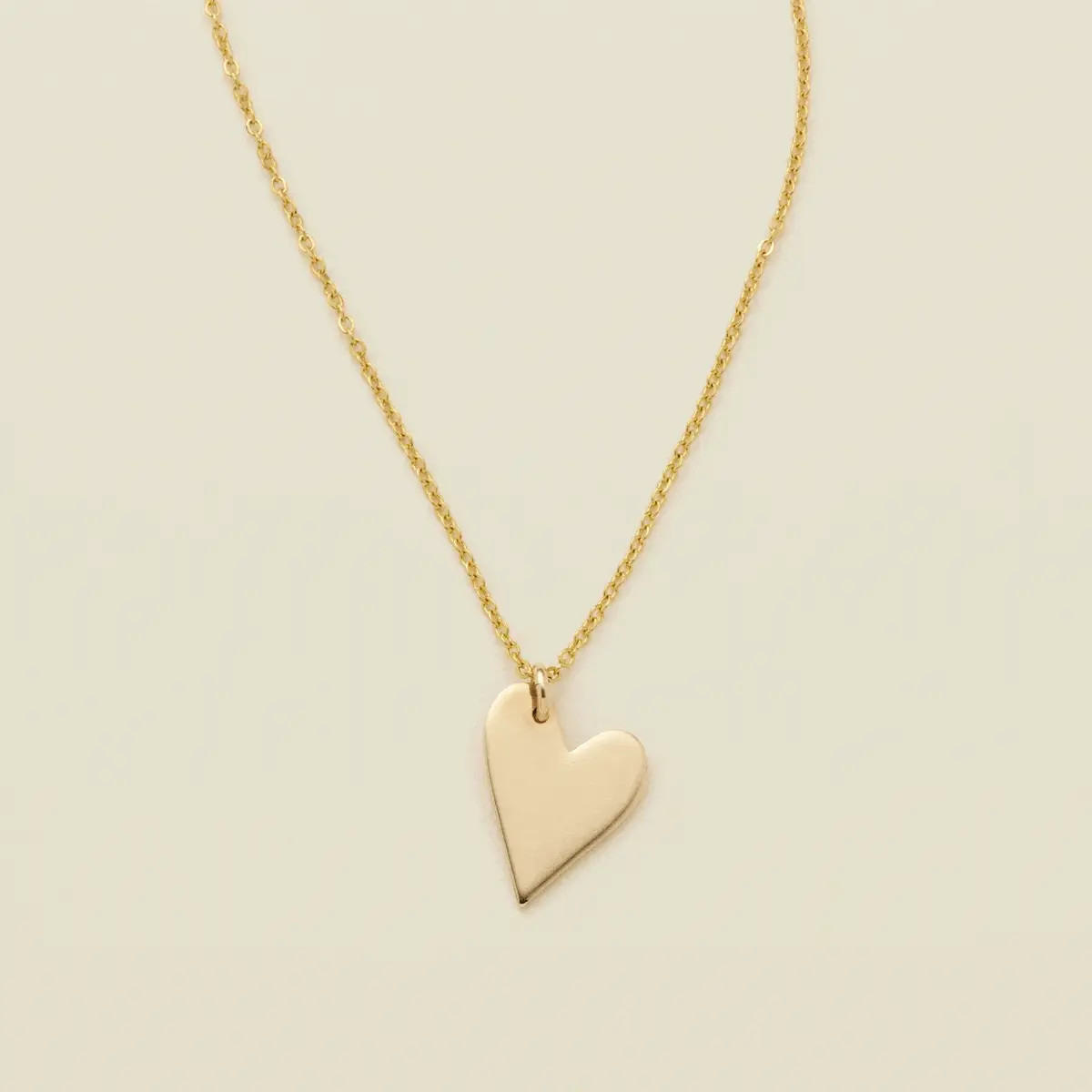 Sweetheart Initial Necklace | Made By Mary | Made By Mary