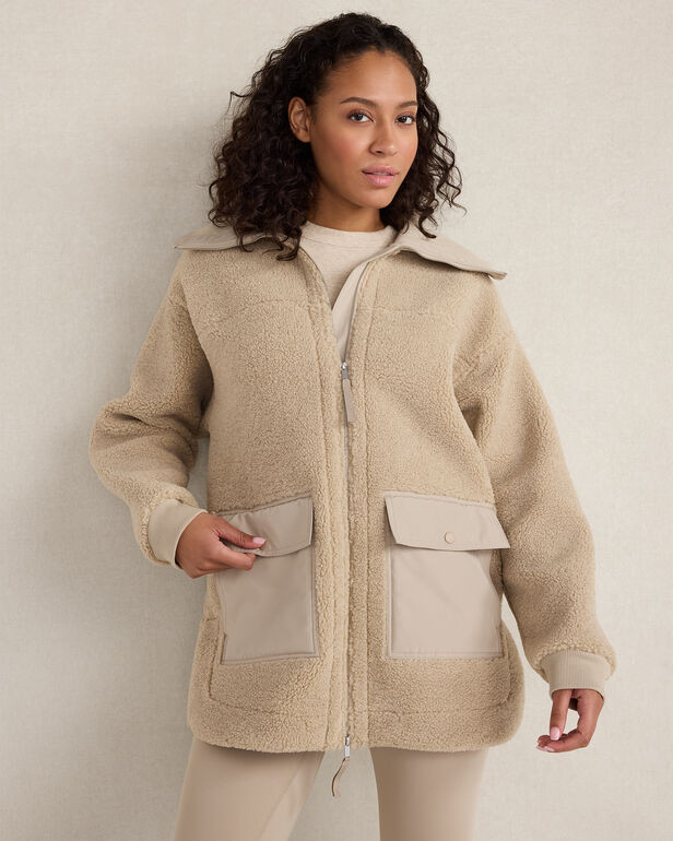 Sherpa Oversized Jacket | Haven Well Within