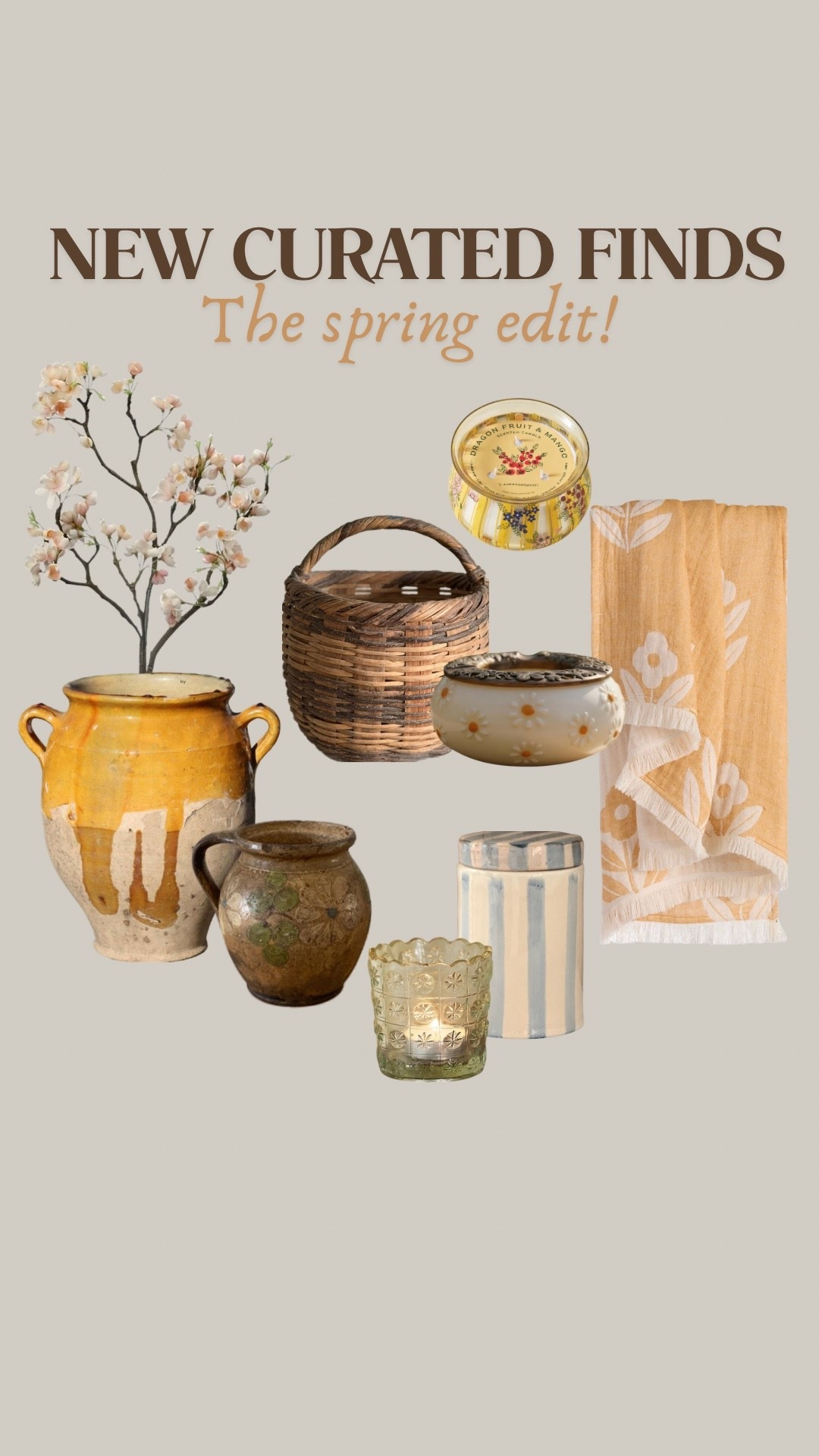 New curated finds! The spring edit! 

#LTKHome #LTKSaleAlert #LTKOver40