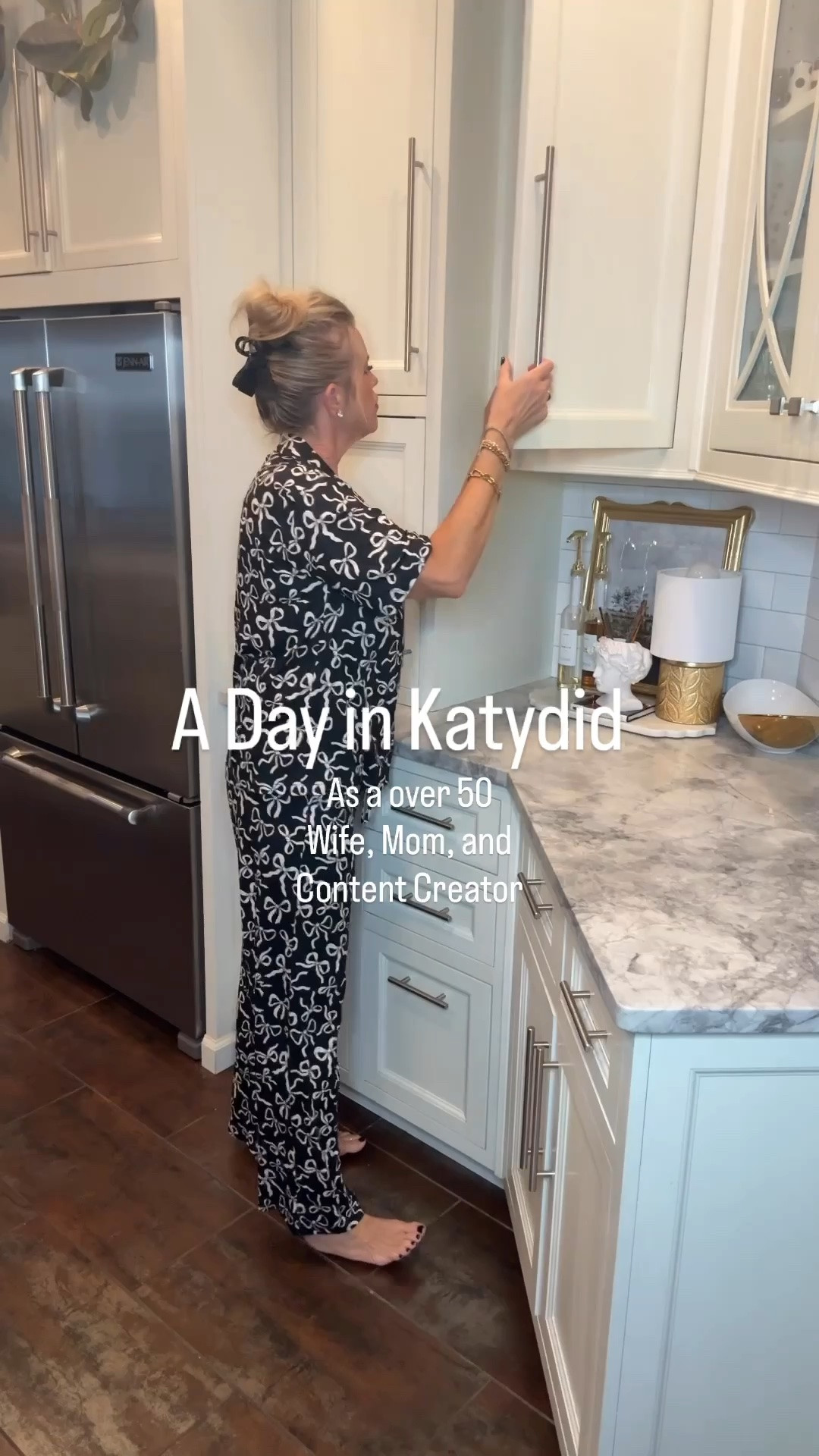 A day in Katydid ….
As a over 50 wife, mom and content creator🎀

The cutest & soft bow Pj’s, by @katydidusa 
Has pockets and so comfy.

I am in love with this cute Katydid designed tumbler(yes, it keeps your drink Cold) or hot makes a great gift
🎁 

Polka dot lounge pants with elastic pants great for travel, running errands 

This gingham quilted jacket is so cute .
Perfect layer for fall. Pair with jeans, trousers or over a dress✔️

The cutest Witch Please baseball cap perfect for Witching season
🖤