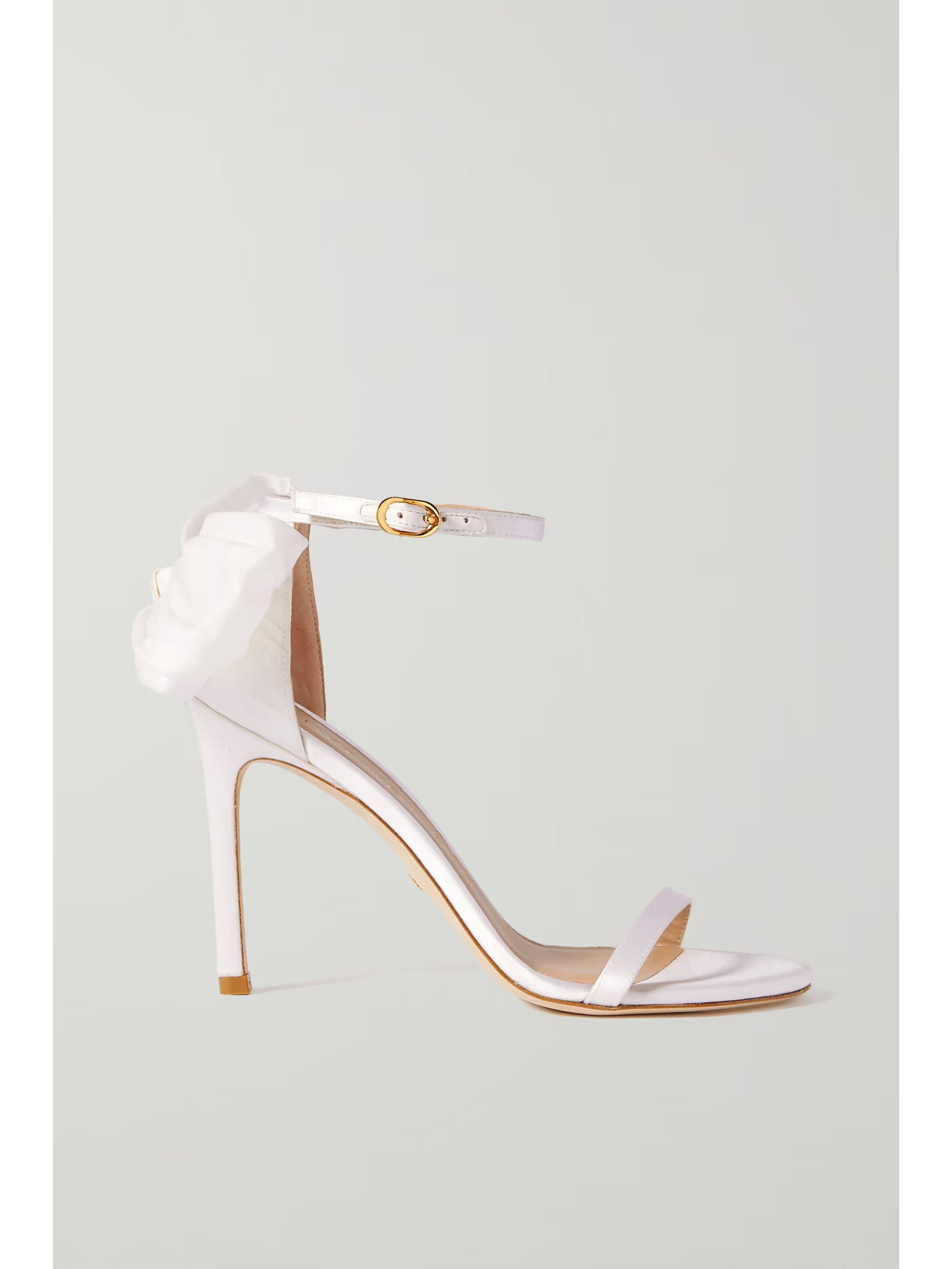 Nudistsong bow-detailed satin sandals | NET-A-PORTER (US)