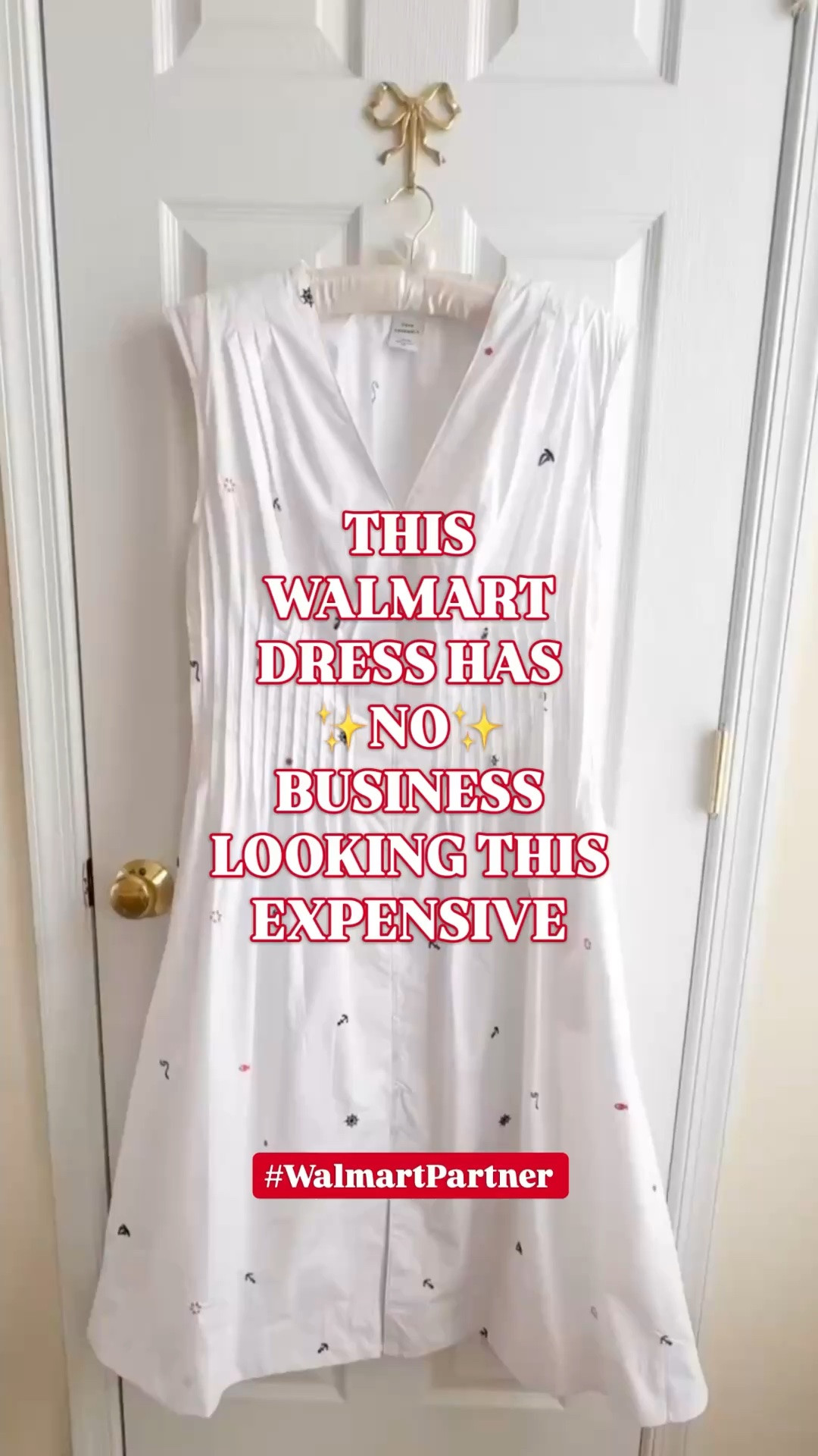 #WalmartPartner @WalmartStyle #WalmartStyle

white embroidered midi dress, coastal summer dress, nautical dress, cotton summer dress

This is the kind of summer coastal dress that looks way more expensive than it is.

The details are what make such a showstopper: tiny nautical embroidery, crisp 100% cotton, a deep V neckline, pleated shoulders, button front, pintuck pleated waist, full midi silhouette, front slit, and pockets. All of those little design choices add up to a dress that reads polished, coastal, and high quality in a way you do not expect at this price. ❤️ 

It has that easy East Coast summer feel. White dress, subtle embroidery, breezy cotton, flattering shape, and just enough structure. It is also available in denim. 

This is perfect for beach vacations, resort outfits, Memorial Day weekend, Fourth of July outfits, lake weekends, boat days, brunch, church, casual summer dinners, coastal trips, work to weekend outfits, teacher outfits, and any warm-weather plan during summer. 

If you’re searching for white embroidered dress, nautical dress women, coastal summer dress, cotton midi dress, summer dress with pockets, vacation dress women, resort dress, Memorial Day outfit, Fourth of July outfit, red white and blue outfit, beach vacation outfit, summer work dress, teacher outfit, preppy summer dress, coastal style women, designer look for less, expensive looking dress, or affordable summer dress, this one is great add to a summer wardrobe. 

#LTKFindsUnder50 #LTKFindsUnder100 #SummerDress #CoastalStyle #VacationDress #MemorialDayOutfit #FourthOfJulyOutfit #PreppyStyle #LookForLess

#LTKWorkwear #LTKSeasonal #LTKTravel