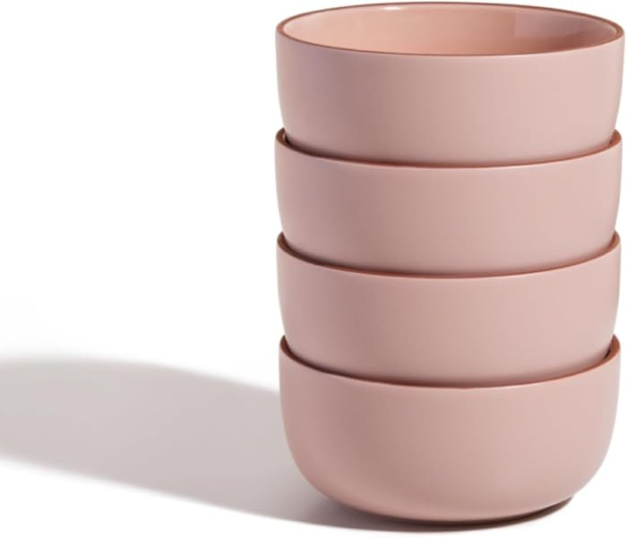 Our Place Soup Bowls - Set of Four 6\u201d Handcrafted Ceramic Bowls | Versatile for Soups, Oats,... | Amazon (US)