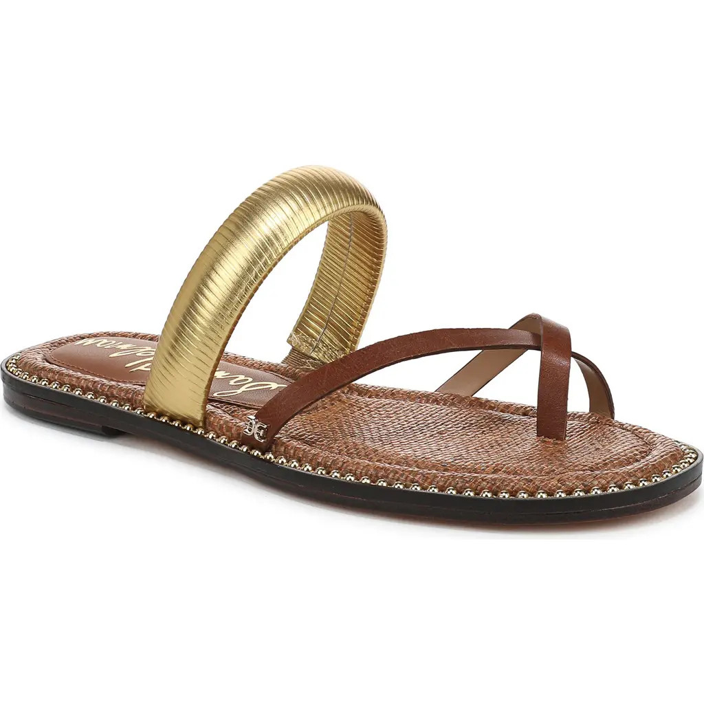 Sam Edelman Tillie Slide Sandal in Cognac at Nordstrom Rack, Size 9 | Nordstrom Rack