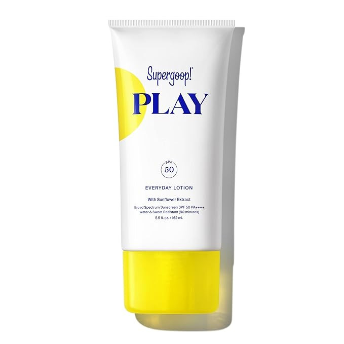 Supergoop! PLAY Everyday Lotion, 5.5 oz - SPF 50 PA++++ Reef-Friendly, Broad Spectrum, Body & Fac... | Amazon (US)
