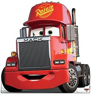 Cardboard People Mack Life Size Cardboard Cutout Standup - Disney Pixar's Cars 3 (2017 Film) | Amazon (US)