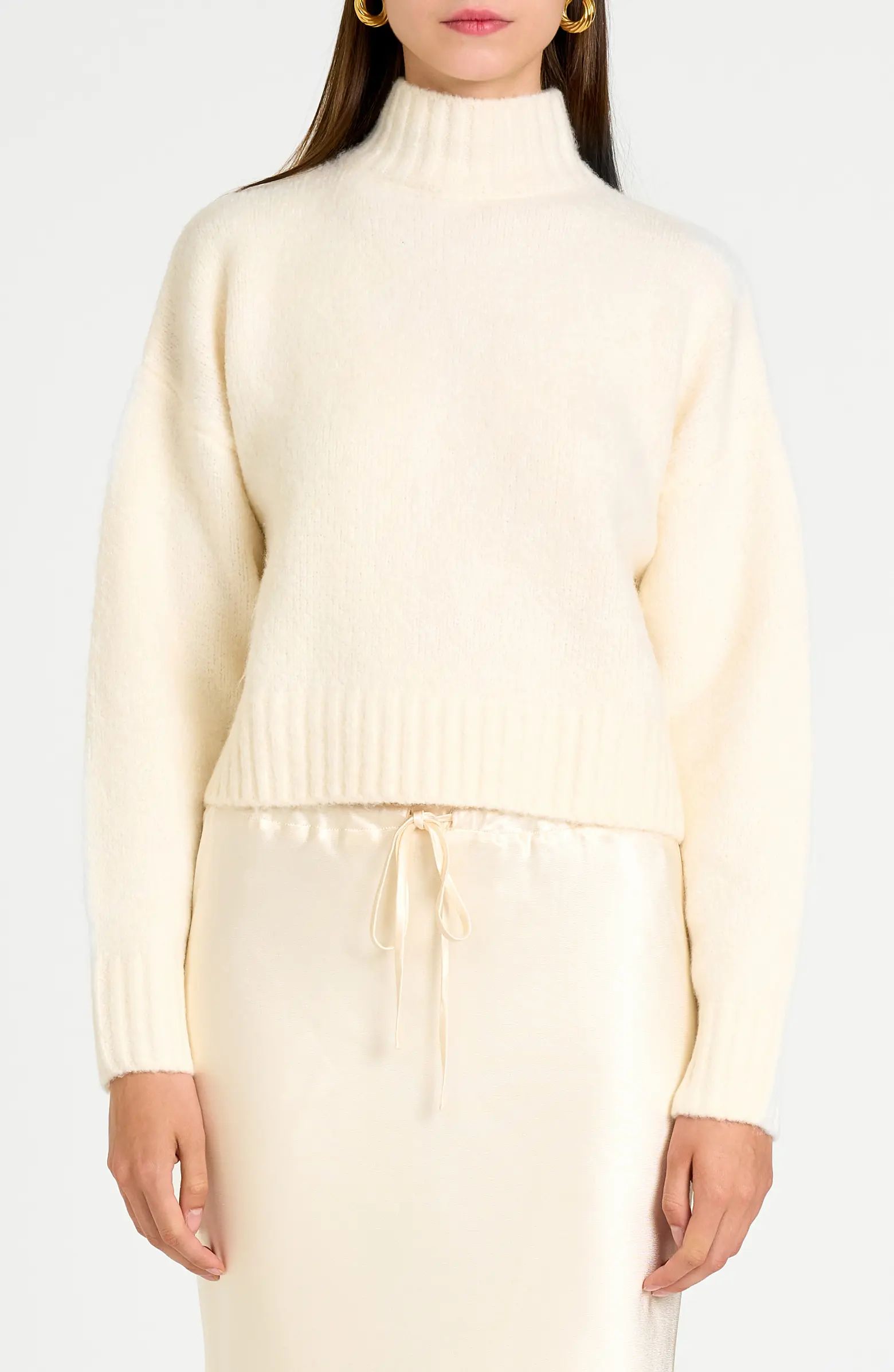 WAYF Charlie Mock Neck Sweater | Nordstrom | Nordstrom