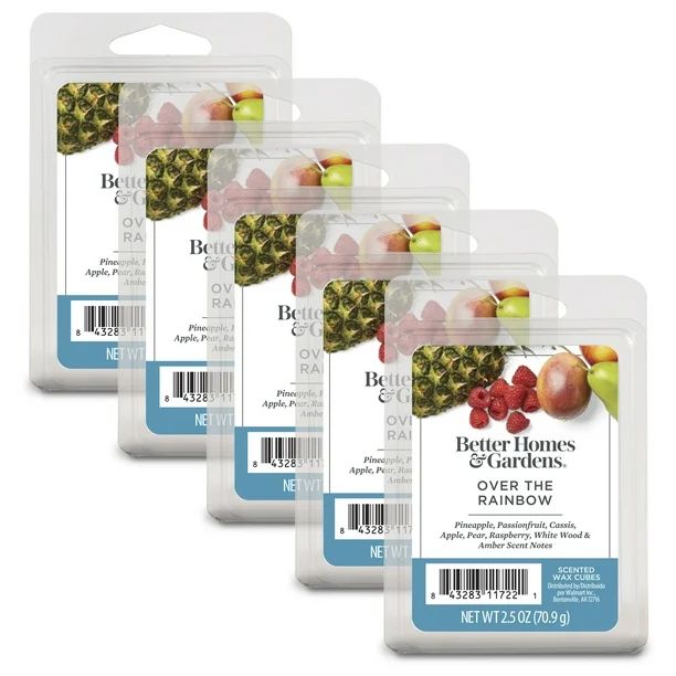 Over the Rainbow Scented Wax Melts, Better Homes & Gardens, 2.5 oz (5-Pack) | Walmart (US)