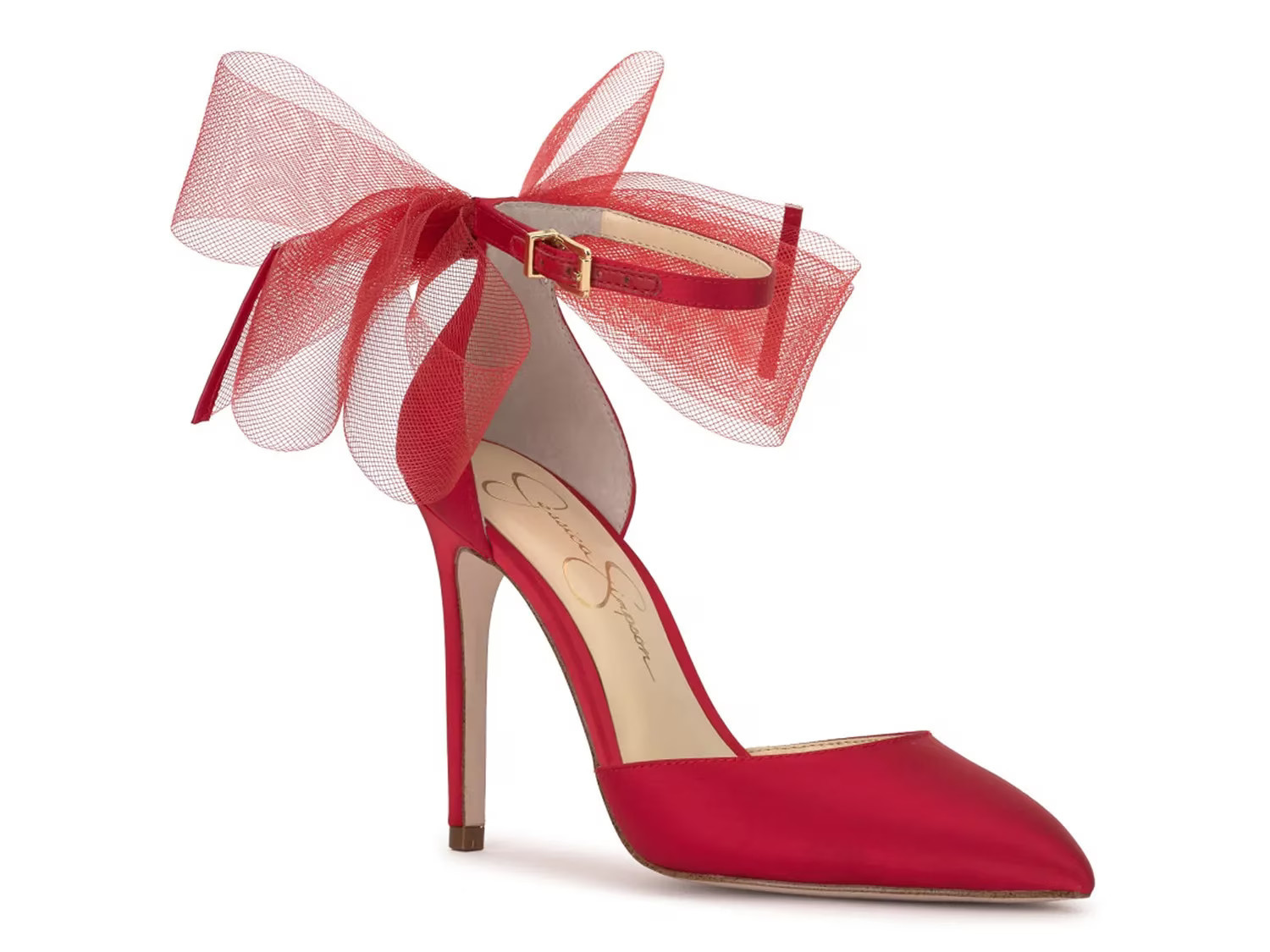 Jessica Simpson Phindies Pump | Women's | Red | Size 9.5 | Pumps | Ankle Strap | DSW