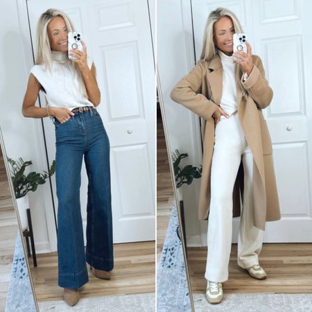 Casual weekend outfits! Bought the camel coat last season from Reiss, linking this seasons version below! I believe the only difference is the pockets!