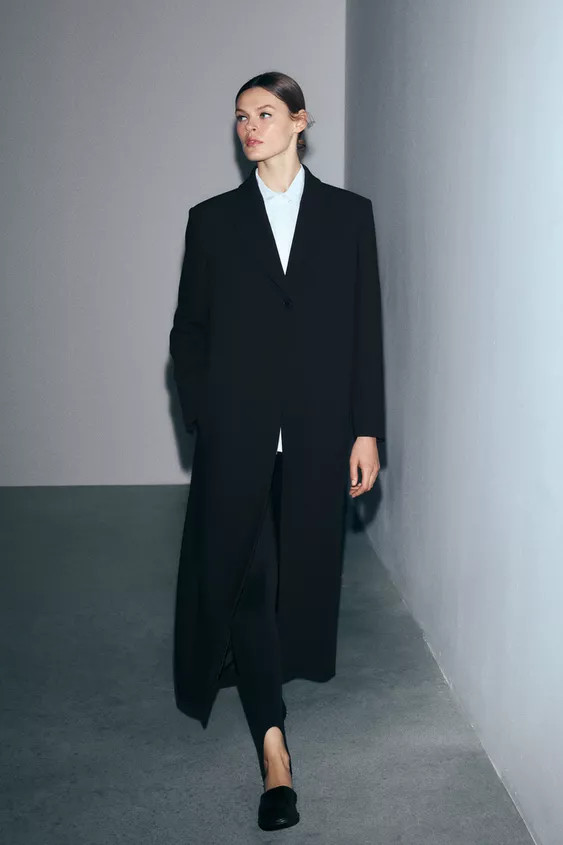 ZW COLLECTION TAILORED BUTTON COAT | Zara US