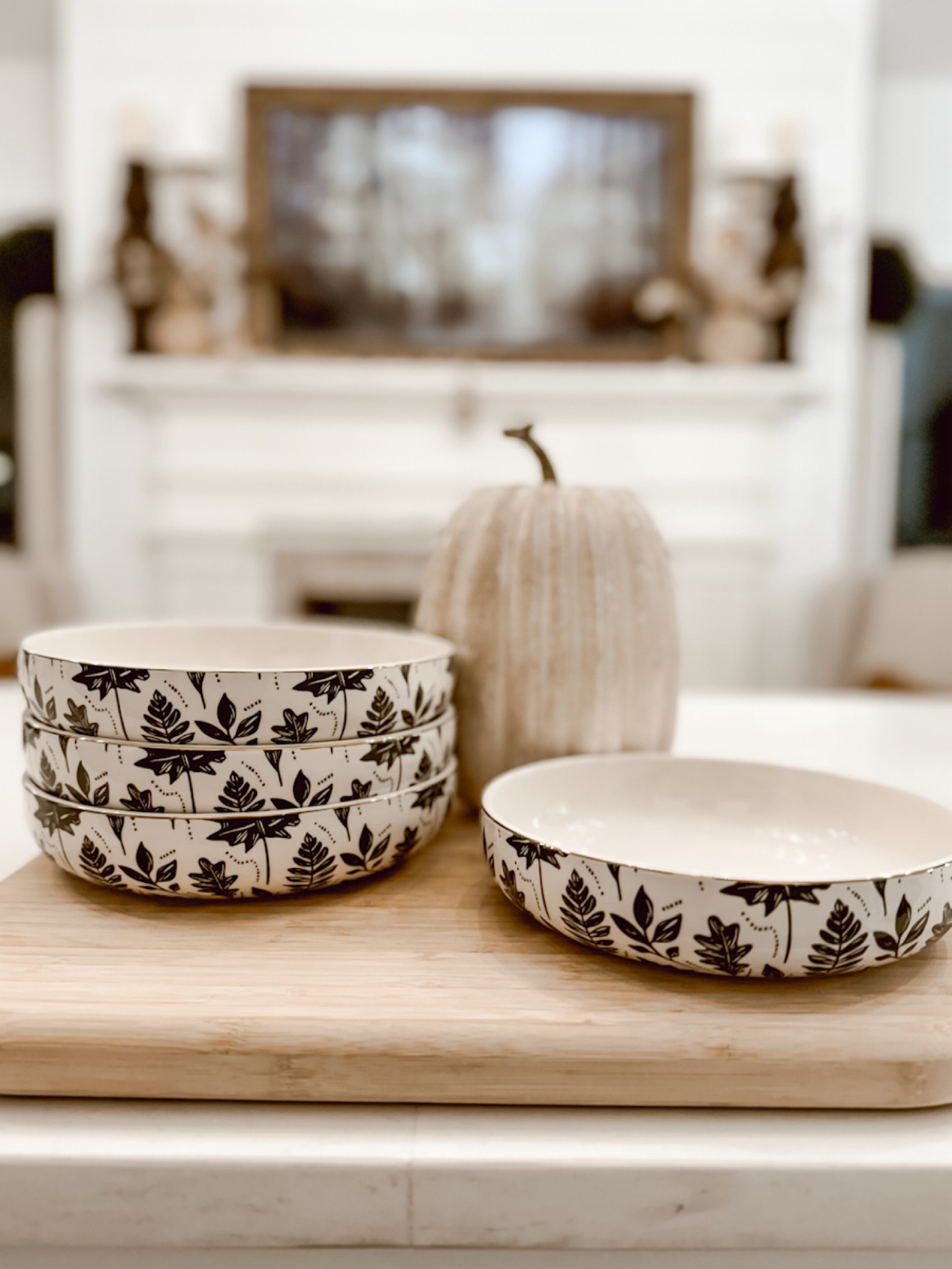 These Thyme & Table Harvest 4-Piece Stoneware Bowls are so good! I love the leaf print for Fall and the gold accent around the top. 

#LTKHalloween #LTKSeasonal #LTKHome