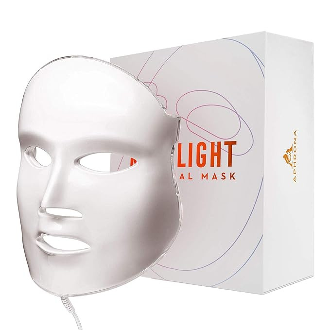 Aphrona® | FDA cleared Moonlight LED Facial Mask Skin Care Mask, LED Light Therapy Red Blue ligh... | Amazon (US)