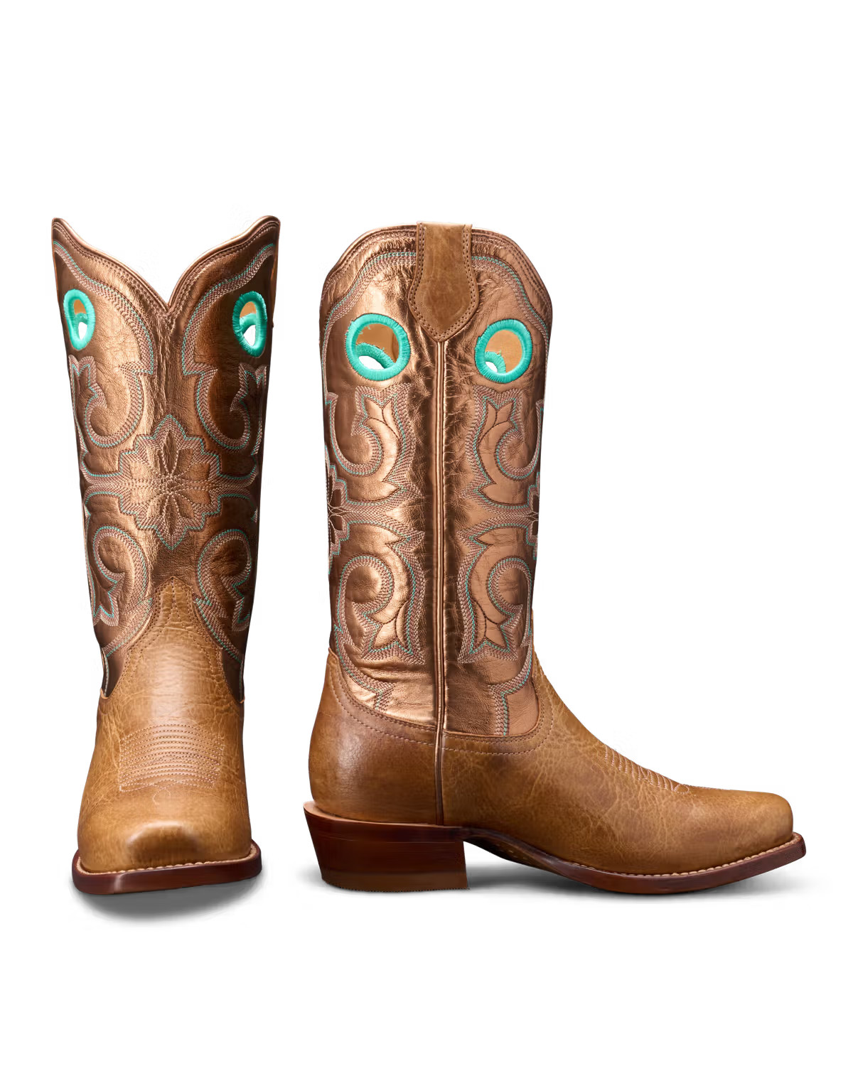 The Marion in Tan/Copper Bison - Women's Horseman Boot | Tecovas | Tecovas