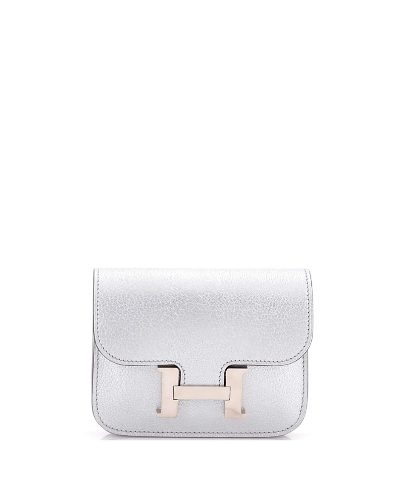 Pre-Owned HERMES Constance Slim Wallet Chevre Chamkilight | Bloomingdale's (US)