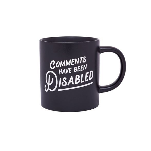 16oz Stoneware Comments Have Been Disabled Mug - Parker Lane | Target