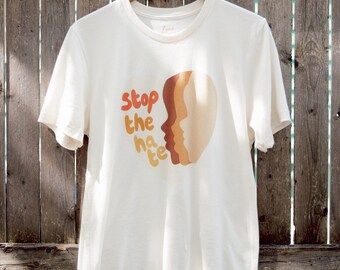 Stop The Hate Equality Graphic T-Shirt Unisex | Etsy (US)