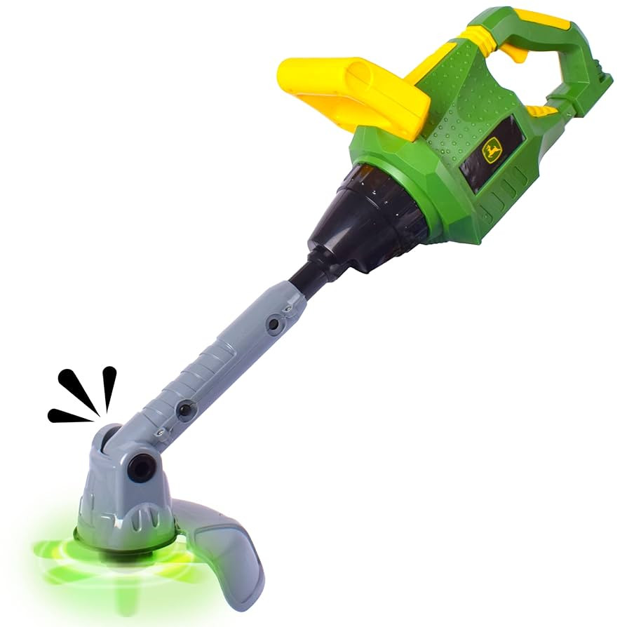 John Deere Sunny Days Entertainment Power Tools Weed Trimmer - Construction Tool with Lights and ... | Amazon (US)