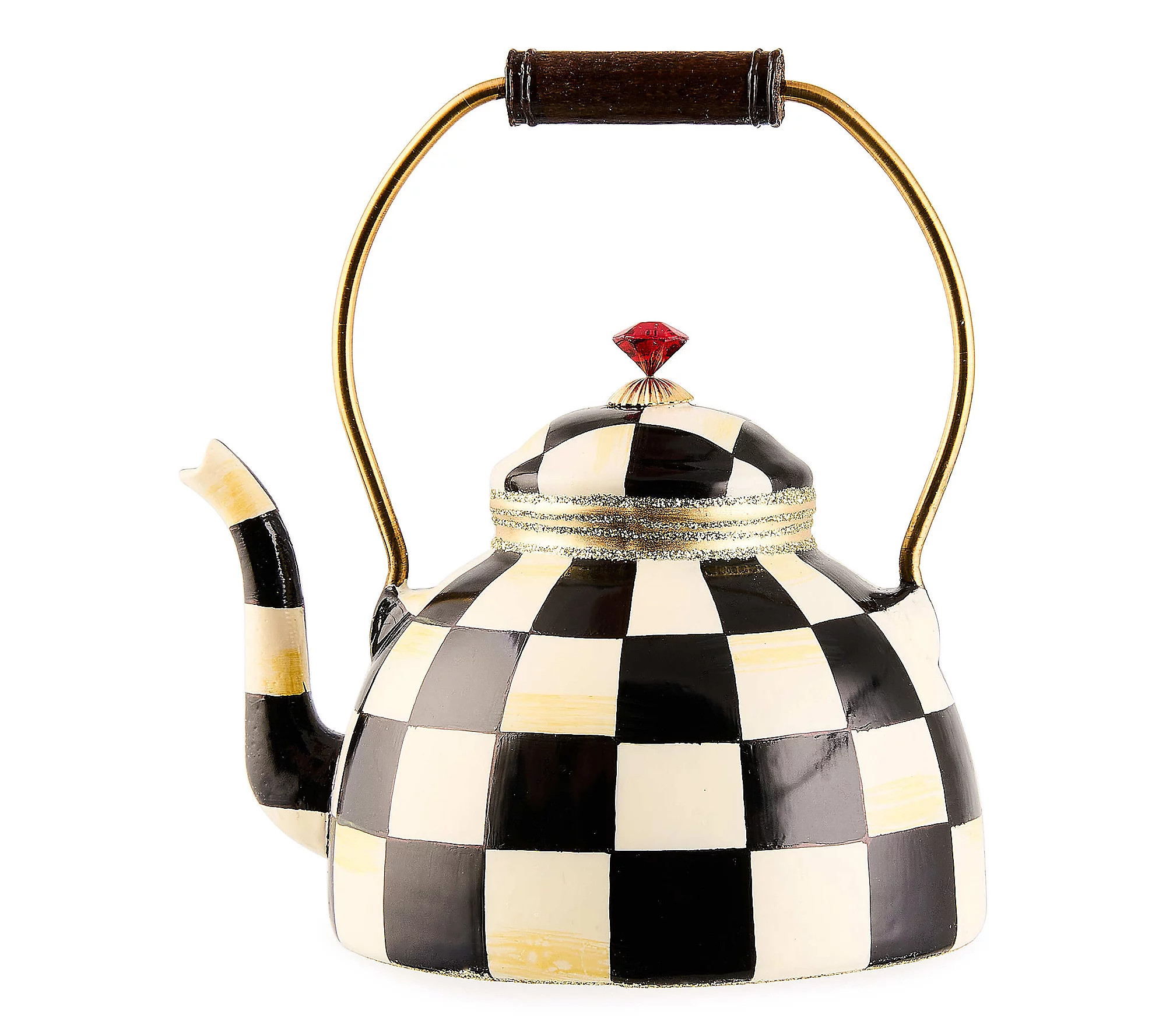 MacKenzie-Childs Tea Kettle Ornament | QVC