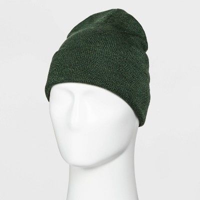 Men's Knit Beanie - Goodfellow & Co™ Green One Size | Target