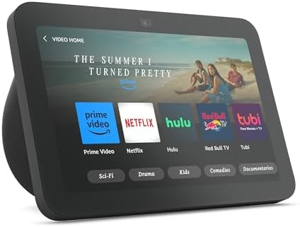 Echo Show 8 (3rd Gen, 2023 release) | Kitchen companion with Alexa, 8" HD display, and spatial au... | Amazon (US)