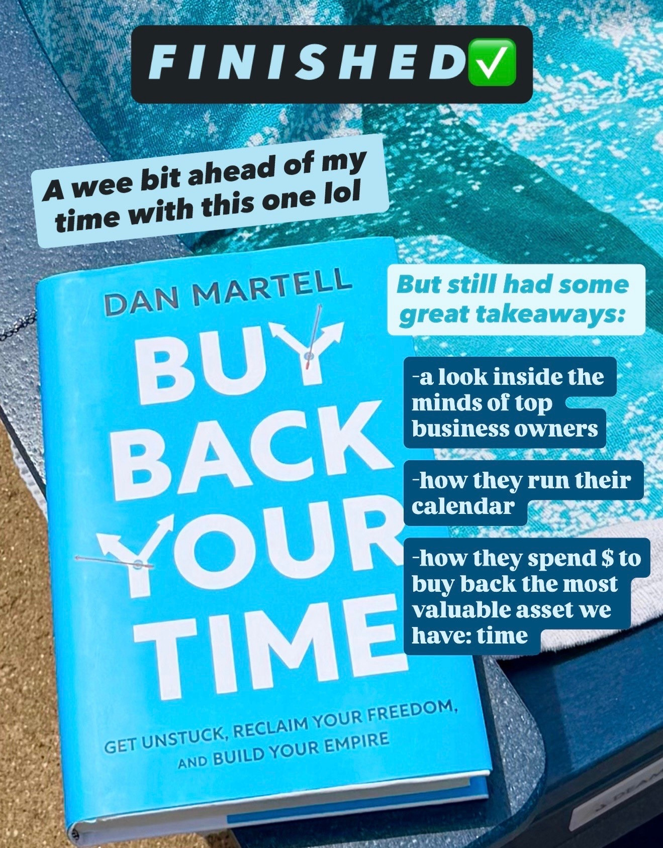 Buy Back Your Time. Self help book. Dan Martell. Self improvement books. Business book. Book recs.