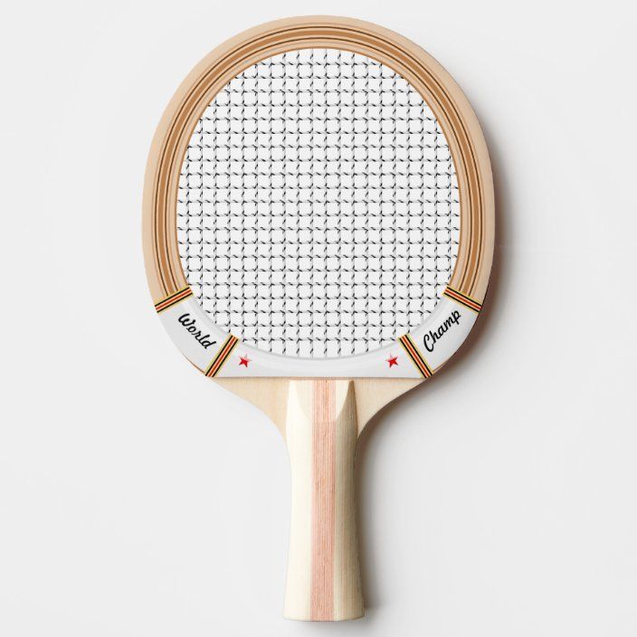 Vintage Wooden Tennis Racket Ping-Pong Paddle | Zazzle.com | Zazzle