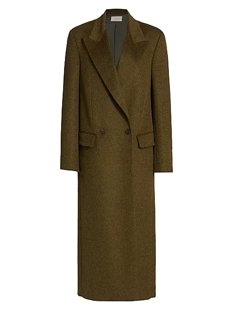 Jaka Long Virgin Wool Coat | Saks Fifth Avenue