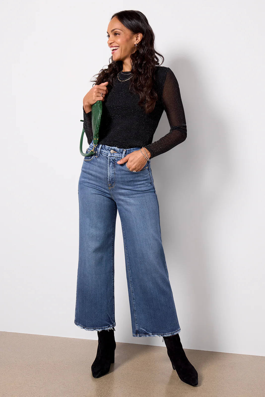 Good Waist Crop Palazzo | Evereve