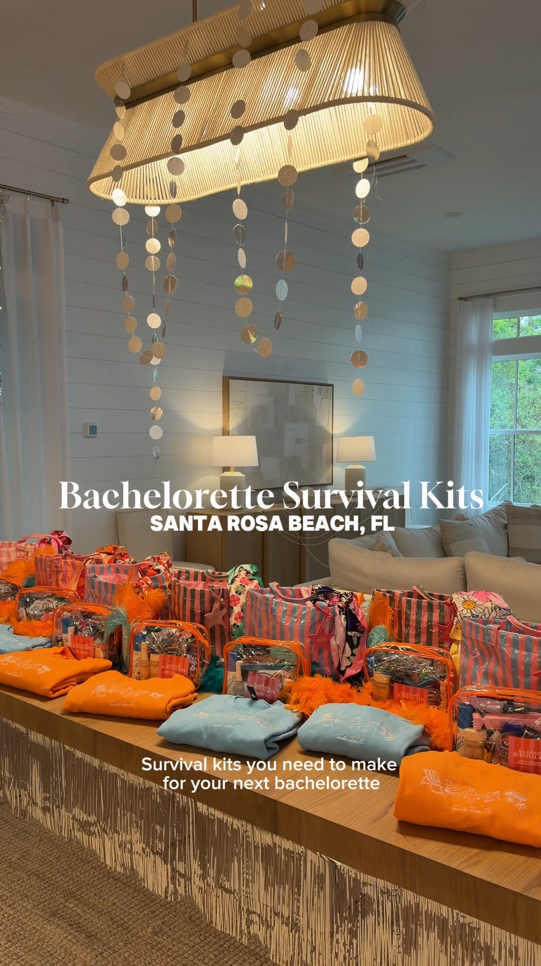 Bachelorette Survival Kits! ✨🧡 Theze were so fun to make for my friend’s bachelorette in Santa Rosa Beach, FL! 

#LTKWedding