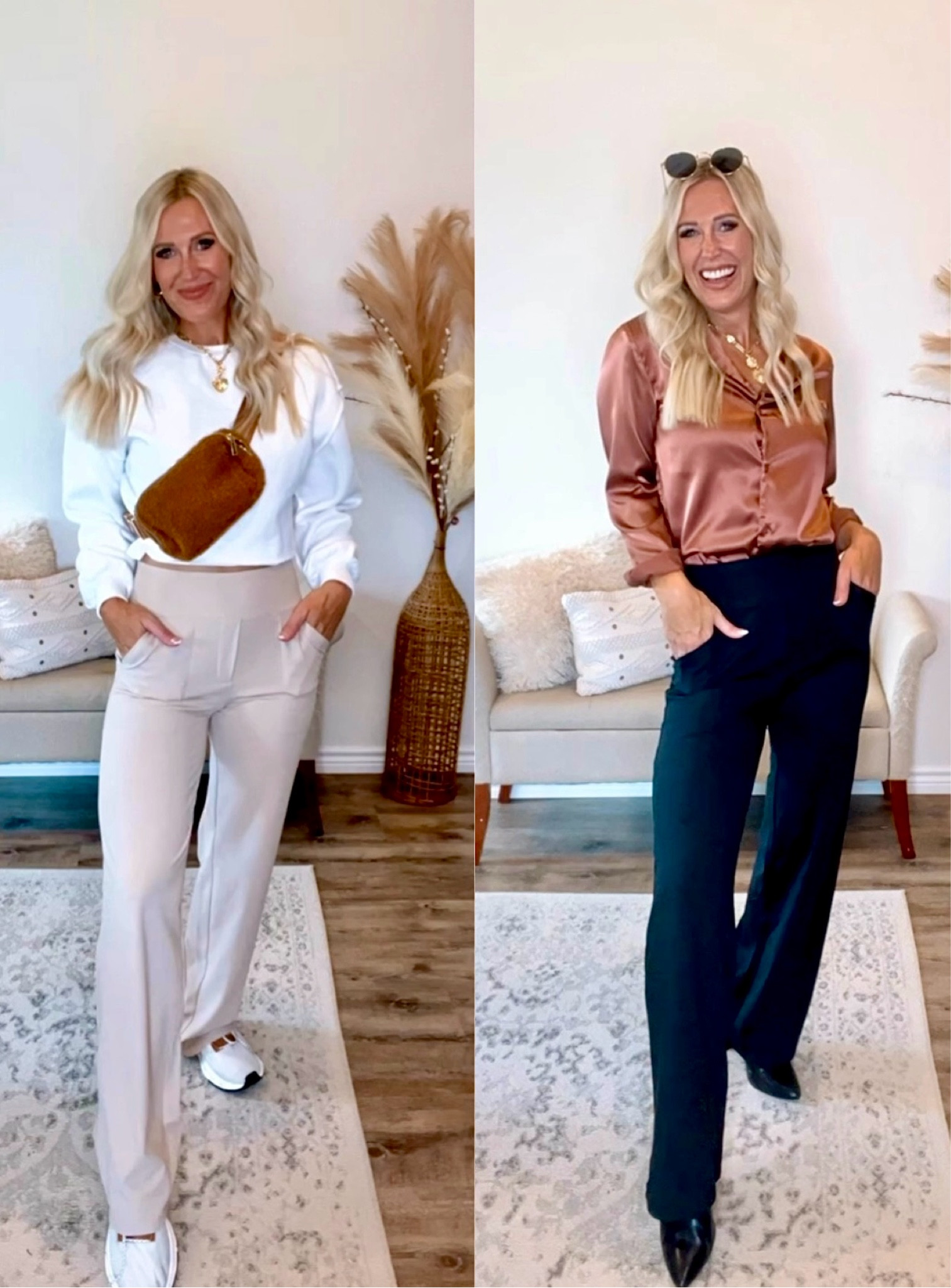 ❤️Follow me + comment "450” for 🔗 to these amazing trouser style yoga pants +  and EXCLUSIVE COUPON to get an additional 10% off the already reduced sale!

Ladies that work in an office and need to dress up, listen up! These pants are actually a soft yoga pant material, but in the form of trouser work-pant. Feels like you’re wearing buttery soft yoga pants to work!

❤️Follow FIRST! (Otherwise l'm unable to send you a DM) & say "450” for a 🔗 and coupon code sent straight to your messages!

Work office pants  | viral work pants | viral yoga trouser pants Amazon | what to wear to the office Amazon | outfits over 40 | fall outfit | midsize style | tall style | teacher style | amazon look for less | must have Amazon | petite style pants | casual everyday midsize style | fall 2024 fashion Amazon | fall transition outfit | fall style 2024 | what to wear to work | fall fashion 2024 Amazon | summer to fall transition outfit | trouser style yoga pants Amazon #g4free #g4freeamazon #amzonfinds #amazonfashion #liketoknowit 


#LTKStyleTip #LTKWorkwear #LTKFindsUnder50