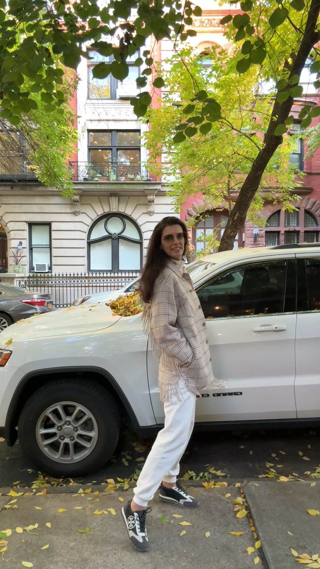 Easy Saturday styling to head to farmers farmer this morning. 
Love the comfy sweats I have from IVL, super soft! 
Get these Tory Burch  sneakers it’s comfortable and easy to style with everything. The coat is by Sandro from few seasons back is sold out online:(

#LTKSeasonal #LTKStyleTip #LTKActive