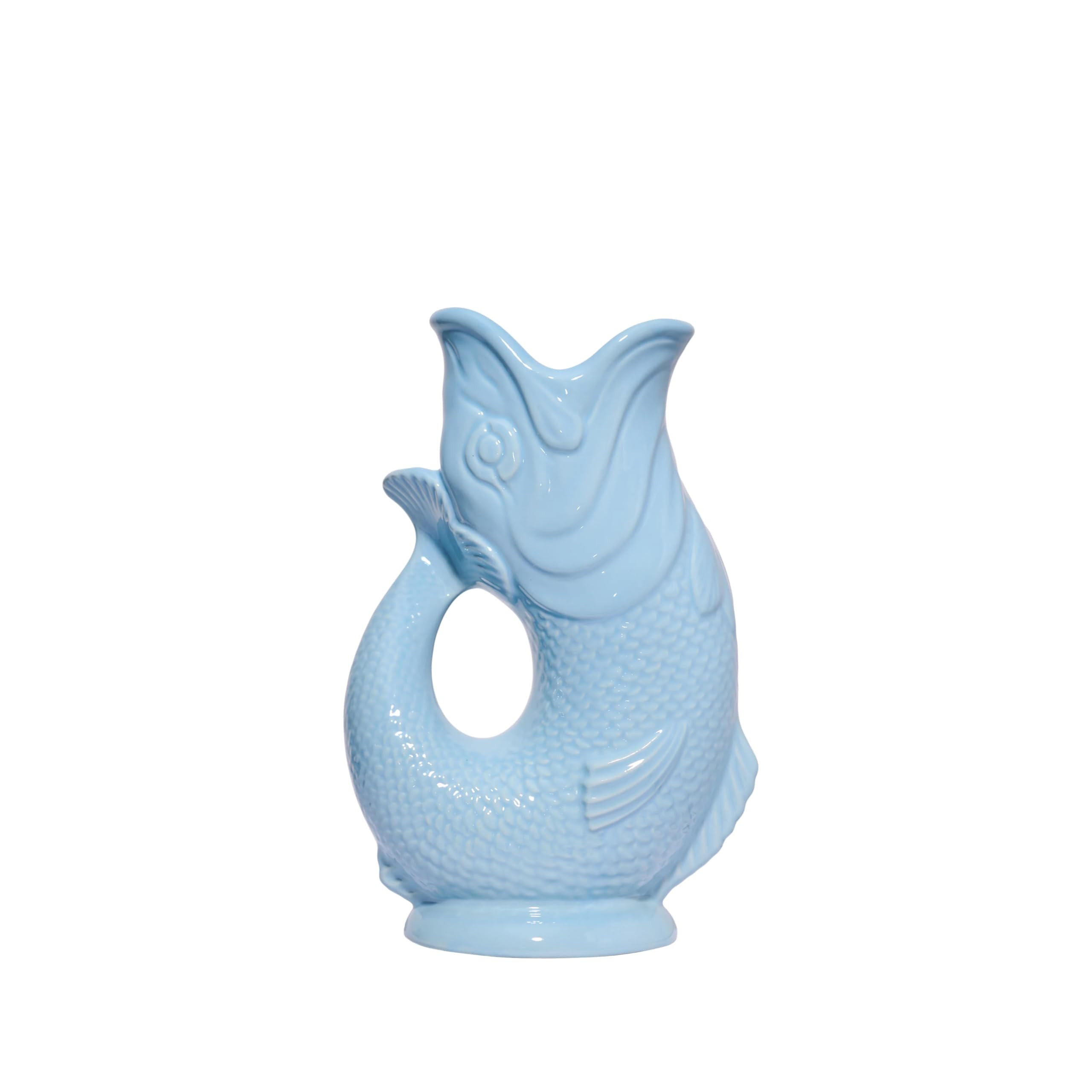 The Original Gluggle Jug - Pale Blue Gluggle Jug in Large, 22cm 0.6L - Fish Shaped Jug - Decorati... | Amazon (US)