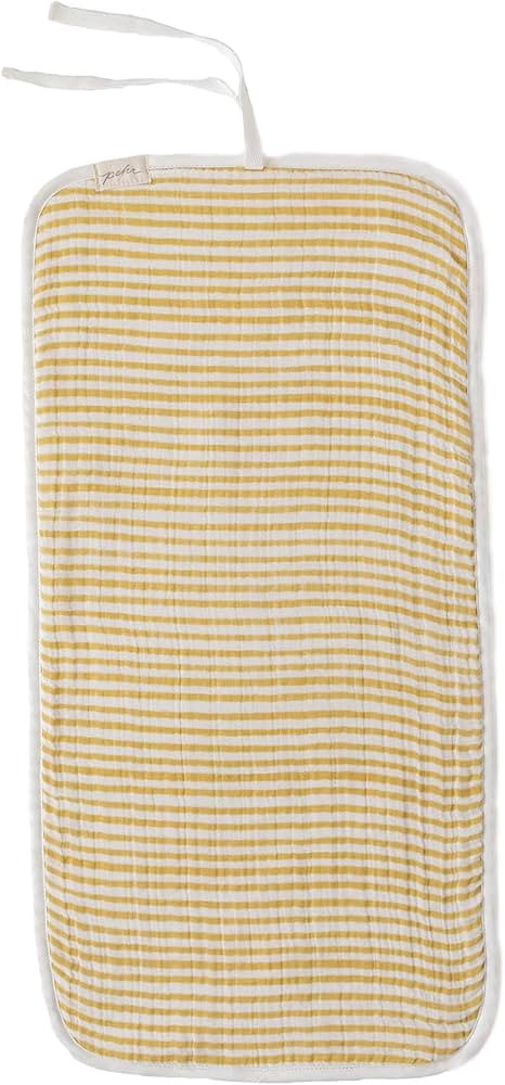 Pehr Burp Cloth - Stripes Away Marigold | Amazon (US)