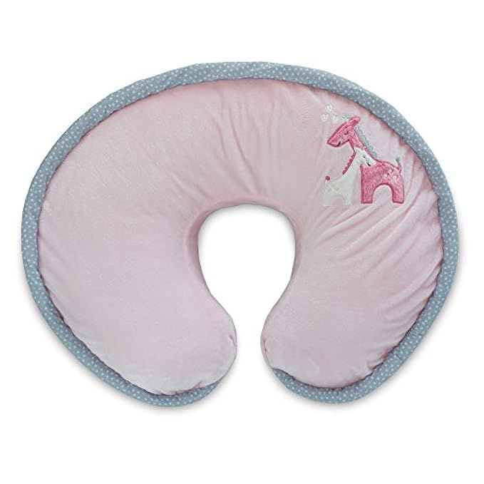 Boppy Luxe Nursing Pillow and Positioner, Giraffe Snuggle Pink | Amazon (US)