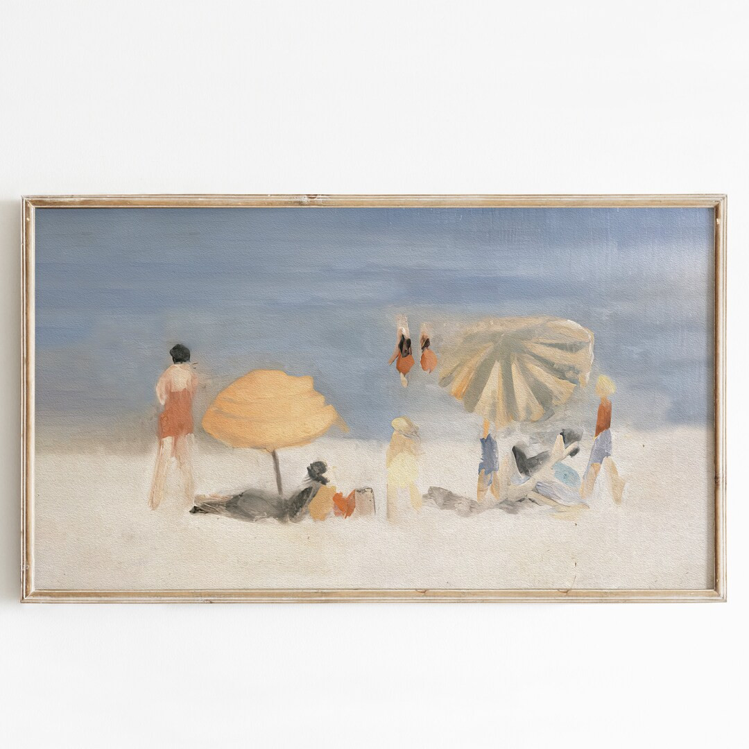 Beach Frame Tv Art, Summer Frame Tv Art Tv Screensaver, Digital Download - Etsy | Etsy (US)