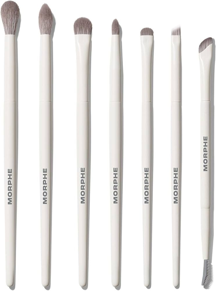Morphe Eye Want It All 7 Piece Eye Makeup Brushes - Professional Makeup Brush Set and Brow Kit fo... | Amazon (US)