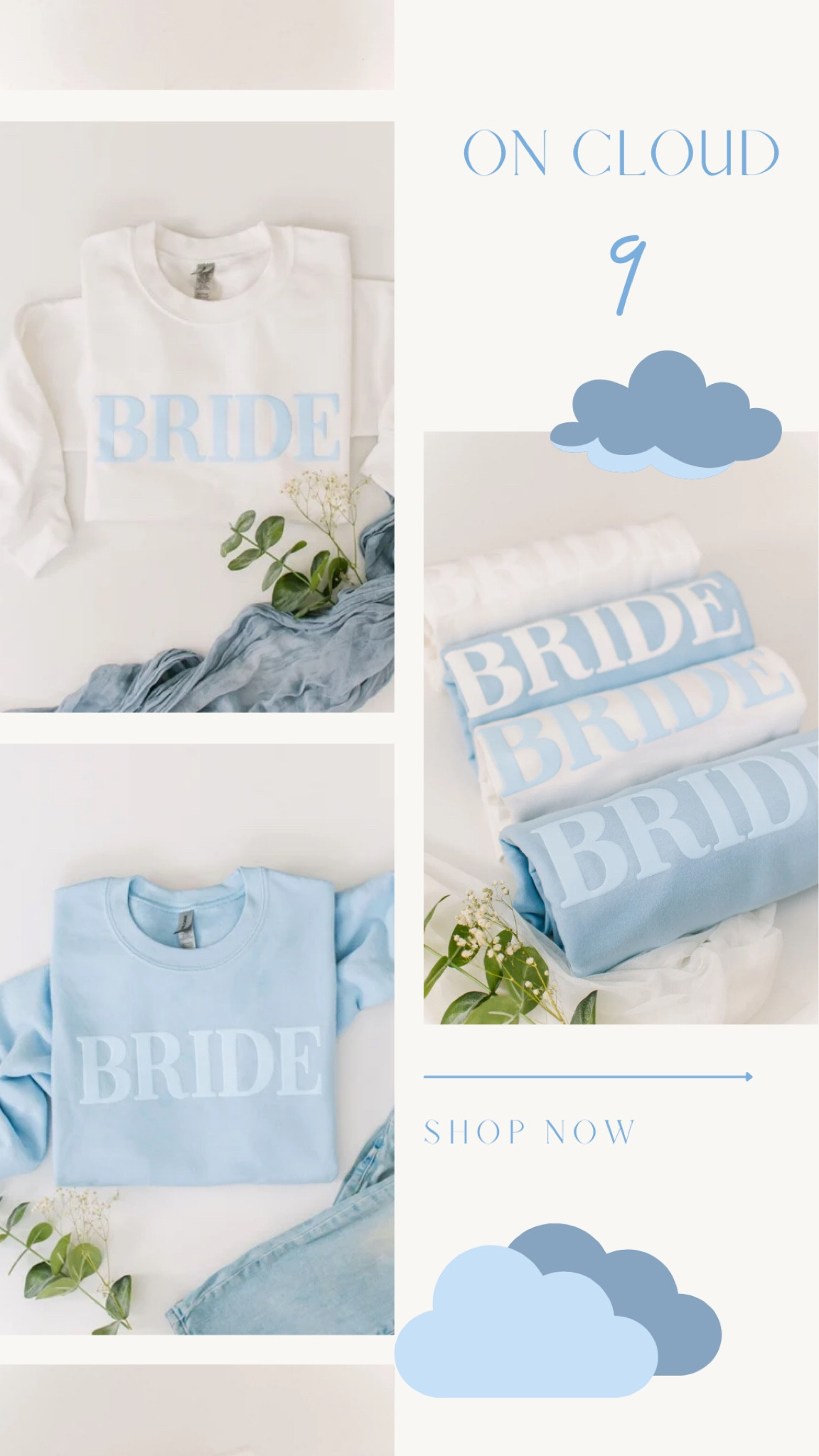Bride is on cloud ⛅️ 9💍 #bachelorettepartyideas #giftsforthebride

#LTKunder50 #LTKwedding #LTKstyletip