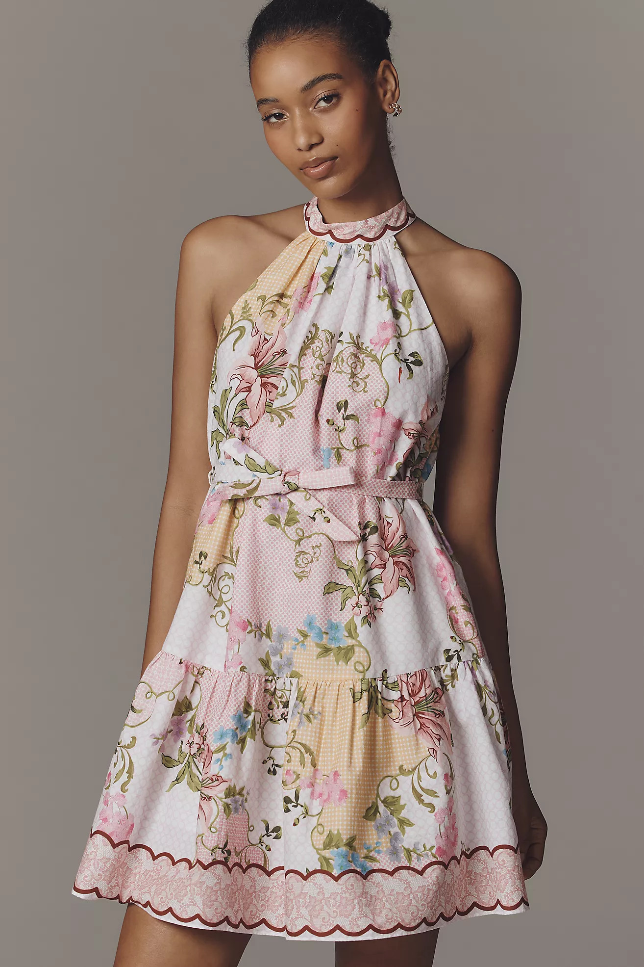 Celina Moon Nawari Cotton Mini Dress | Anthropologie (US)