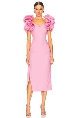 YAURA Ifede Dres in Pink from Revolve.com | Revolve Clothing (Global)