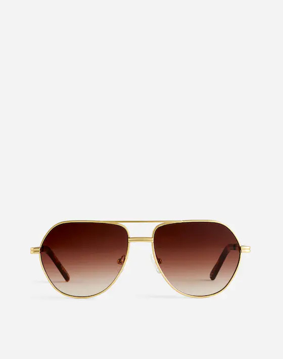 Wire Frame Aviator Sunglasses | Madewell