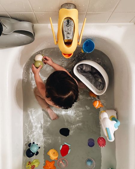 Bath time essentials with my baby! She love to play with all these toys when taking a bath! 

#LTKfamily #LTKbaby #LTKkids