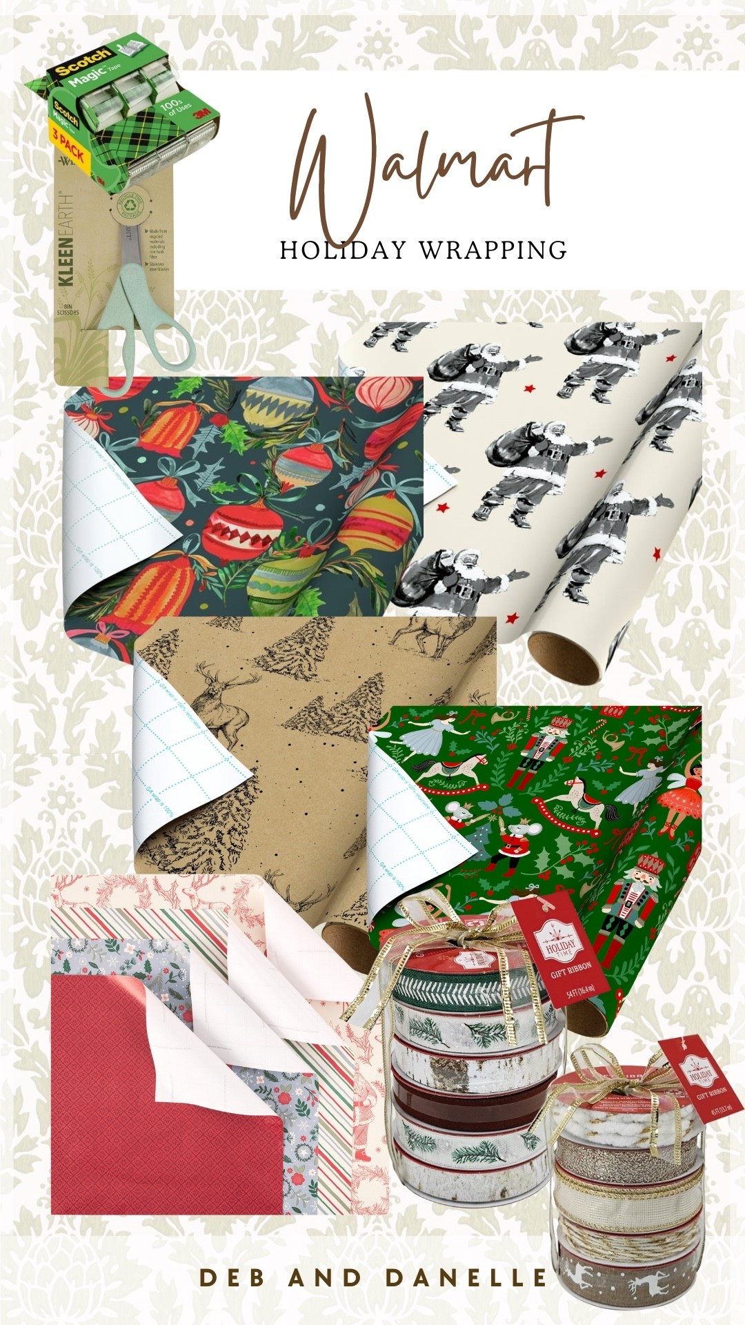 @Walmart has some amazing holiday wrapping options! These can be delivered straight to your door too. 

#LTKHoliday #LTKFindsUnder50 #LTKSeasonal