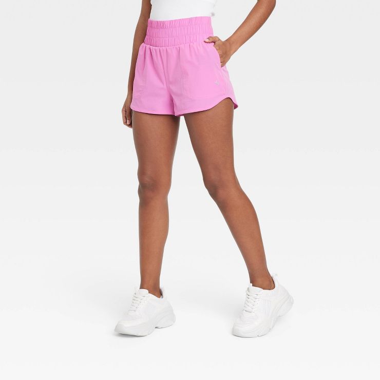 Women's High-Rise Woven Shorts 3.5" - JoyLab™ | Target