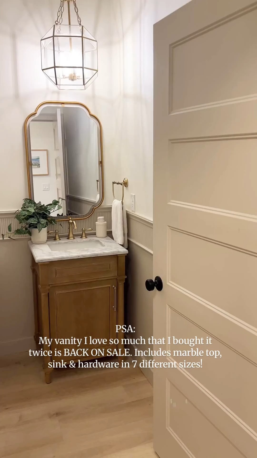 My bath vanity is 40% off! I have it in the 24” & 30” sizes! 

#LTKHome #LTKStyleTip #LTKSaleAlert