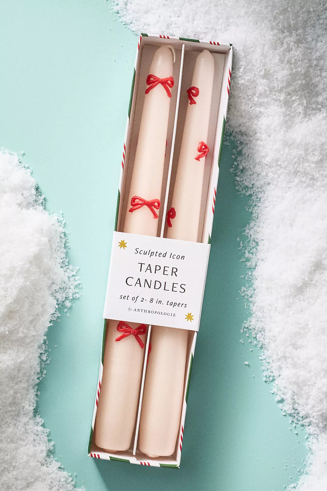 Icon Holiday Taper Candles, Set of 2 | Anthropologie (US)